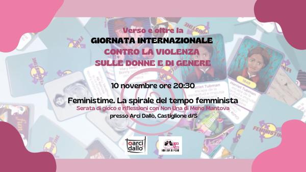 Feministime. La spirale del tempo femminista: serata di gioco e riflessioni