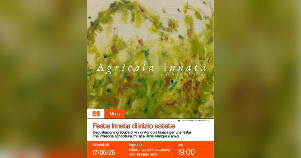 Festa di inizio estate – Degustazione gratuita con musica ed arte