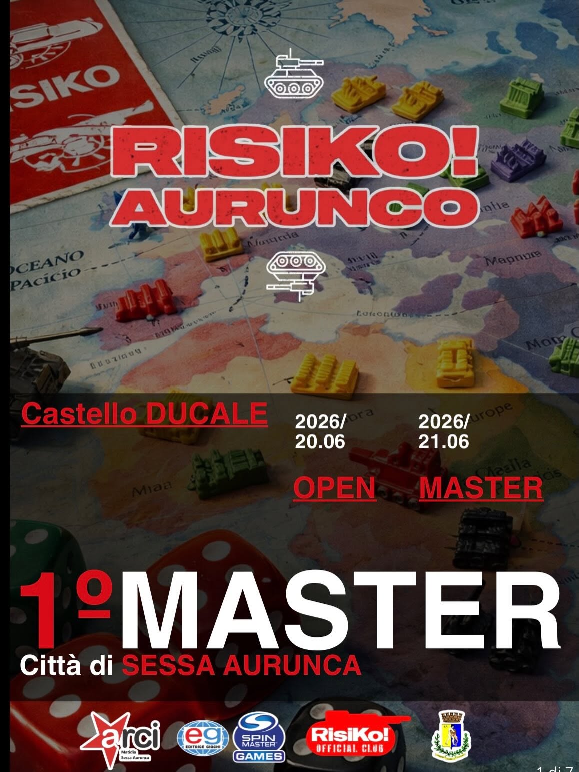 1° Master di Risiko Città di Sessa Aurunca