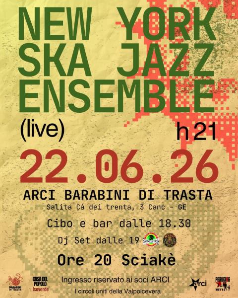 Live "NEW JAZZ SKA ENSEMBLE"