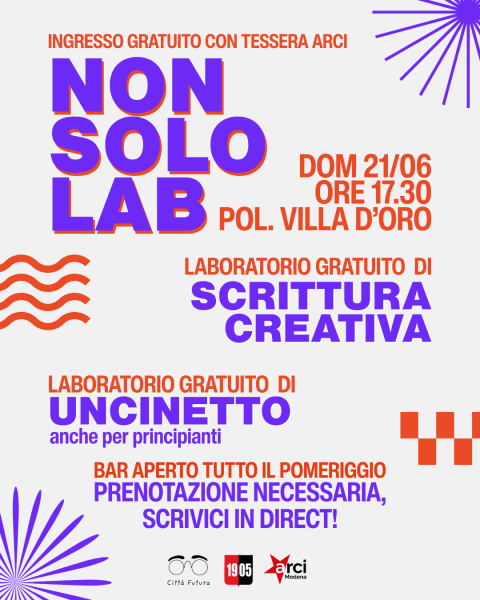 Laboratori di Uncinetto e di Scrittura creativa