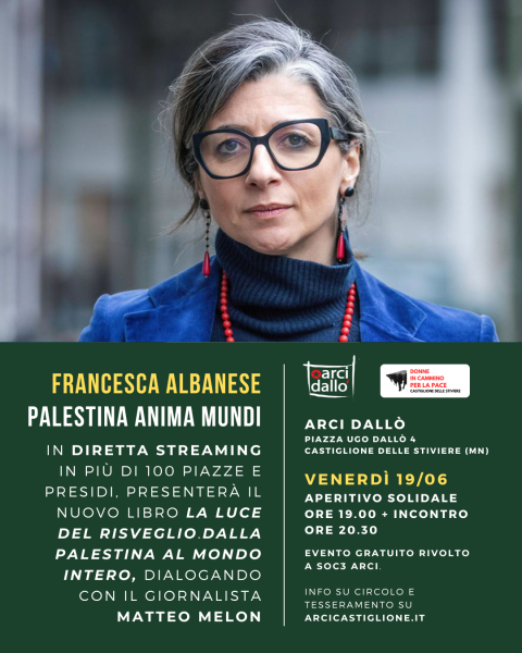 FRANCESCA ALBANESE - Palestina Anima Mundi