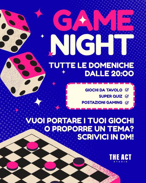 GAME NIGHT - UNA PAROLA, UNA CANZONE 🎤✨
