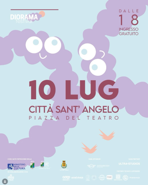 Diorama festival Piazza del Teatro — Città Sant’Angelo