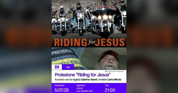 Proiezione ‘Riding for Jesus’ + Incontro con la regista Sabrina Varani
