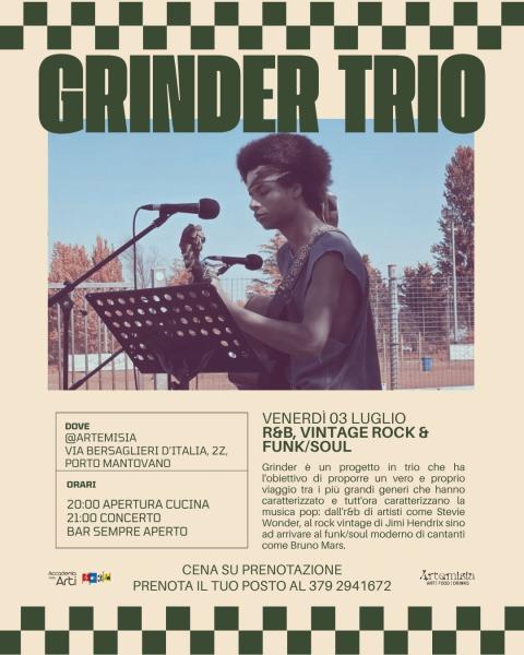 GRINDER TRIO LIVE @ ARTEMISIA