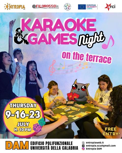 Karaoke & Games Night