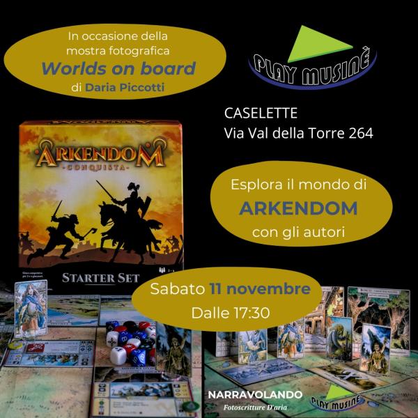 ARKENDOM Conquista - Presentazione del gioco con gli Autori