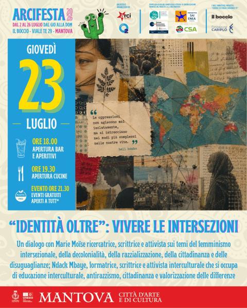 “IDENTITÀ OLTRE”: VIVERE LE INTERSEZIONI talk con MARIE MOÏSE e NDACK MBAYE