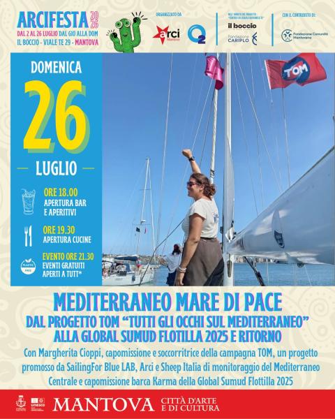 MEDITERRANEO MARE DI PACE talk con MARGHERITA CIOPPI