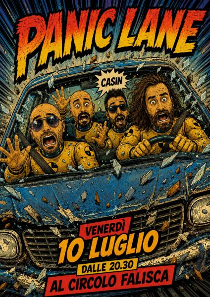 PANIC LANE. Concerto!