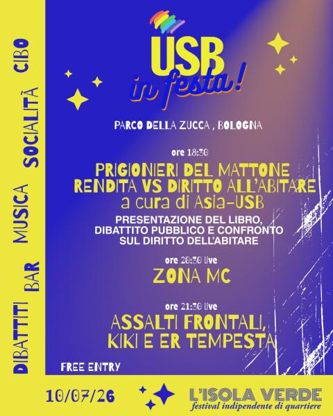 USB in festa