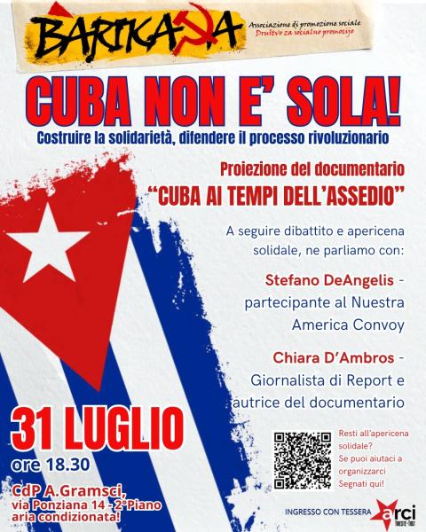 Cuba non è sola! - Kuba ni sama!