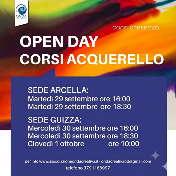 OPEN DAY - ACQUERELLO BASE -