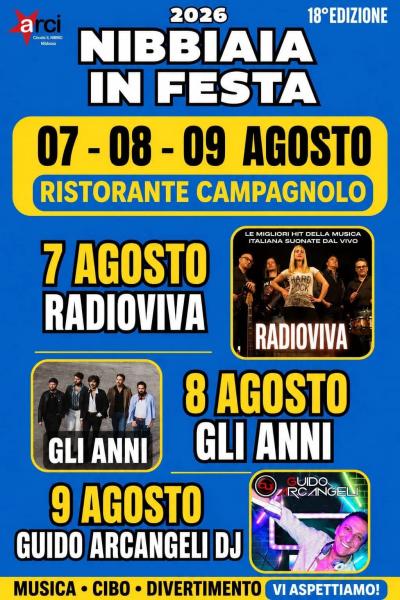 NIBBIAIA IN FESTA - dj set di Guido Arcangeli DJ