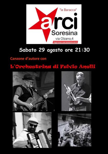 CANZONI D'AUTORE CON L'ORCHESTRINA DI FULVIO ANELLI