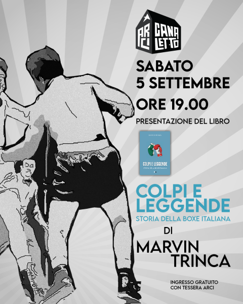 Presentazione del libro 'Colpi e leggende' di Marvin Trinca