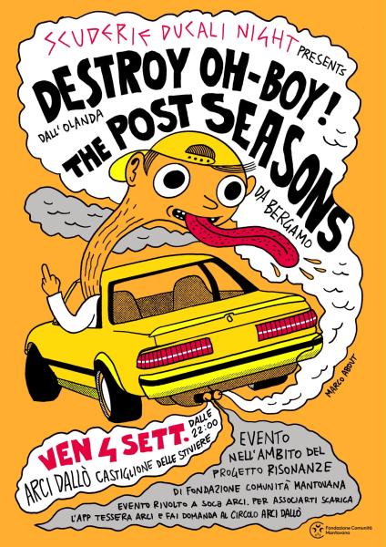 DESTROY OH-BOY! (NL) + THE POST SEASONS