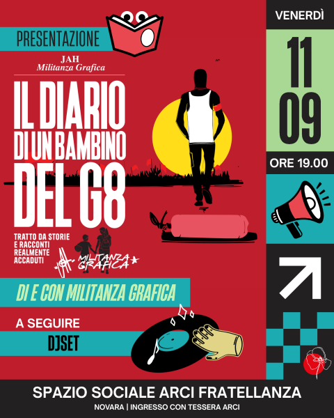 Il diario di un bambino del G8 | Incontro con Militanza Grafica