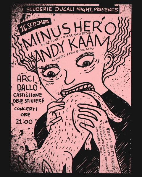 MINUS HERO + ANDY KAAM