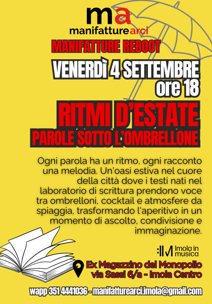 RITMI D?ESTATE parole sotto l'ombrellone