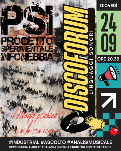 #discoforum | "Il disagio psichico e le sue cure" di PSI