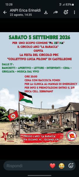 INSIEME PER LA PALESTINA