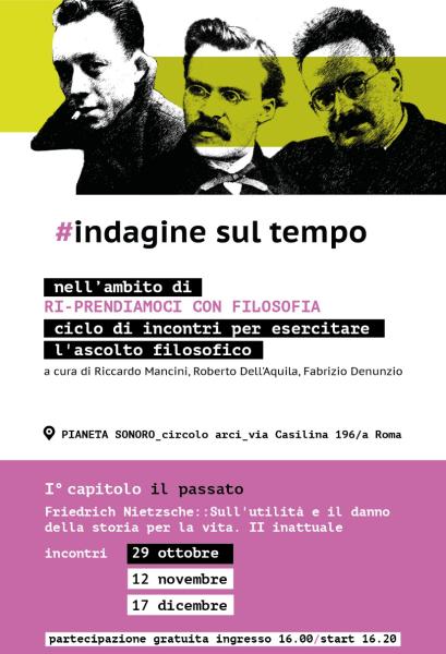 RI-PRENDIAMOCI CON FILOSOFIA