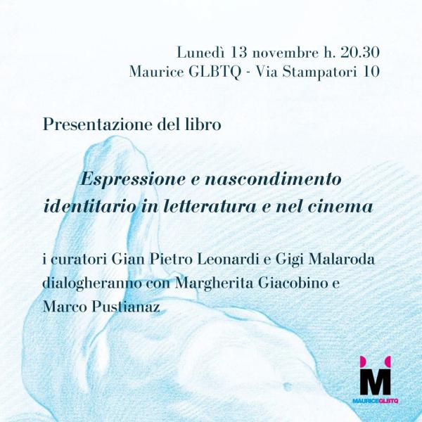 Presentazione "Espressione e nascondimento identitario in letteratura e nel cinema”