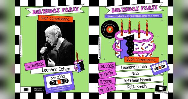 Buon compleanno… Leonard Cohen