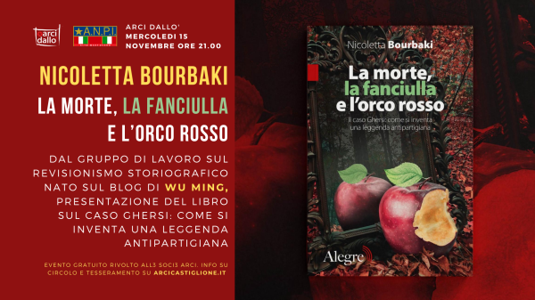 Nicoletta Bourbaki - La morte, la fanciulla e l’orco rosso.