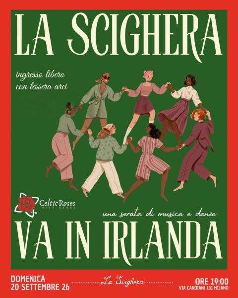 La Scighera va in Irlanda - Celtic Roses