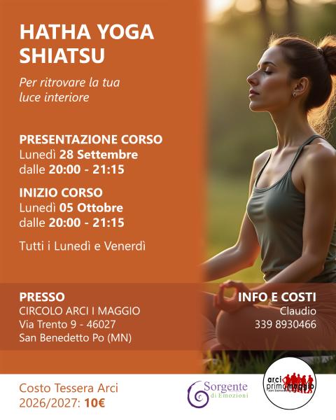 CORSO: "Hatha Yoga - Shiatsu"