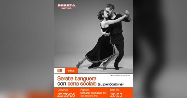 Serata tanguera con cena sociale