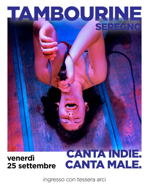 CANTA INDIE. CANTA MALE.