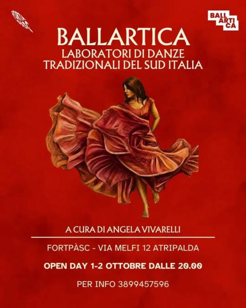 OPEN DAY - VIAGGIO NELLE DANZE TRADIZIONALI DEL SUD D’ITALIA