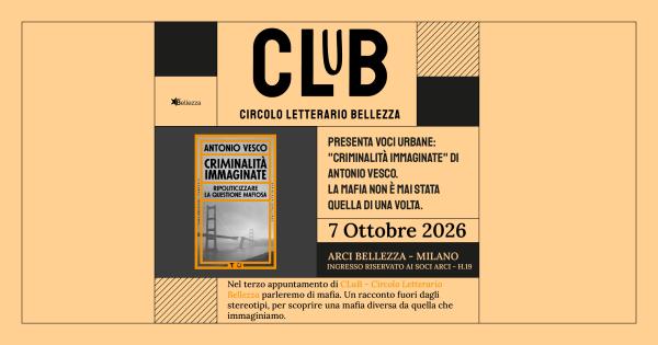 CLuB - CIRCOLO LETTERARIO BELLEZZA #3