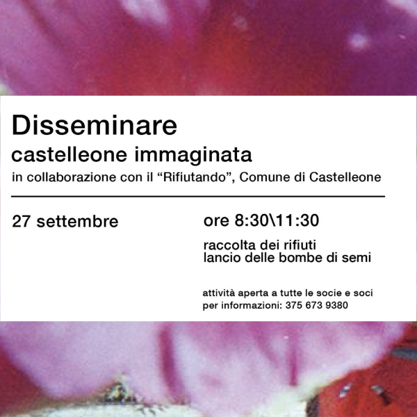 DISSEMINARE - Castelleone Immaginata