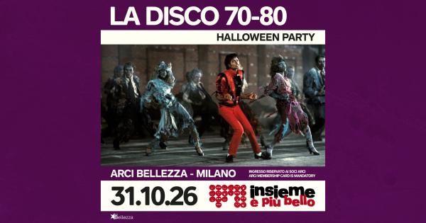 LA DISCO 70-80: HALLOWEEN PARTY
