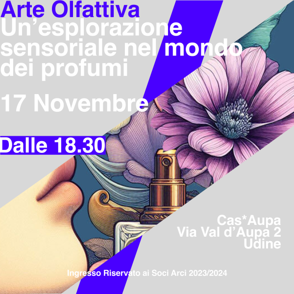 Arte olfattiva: esplorazioni sensoriali a Cas*Aupa!