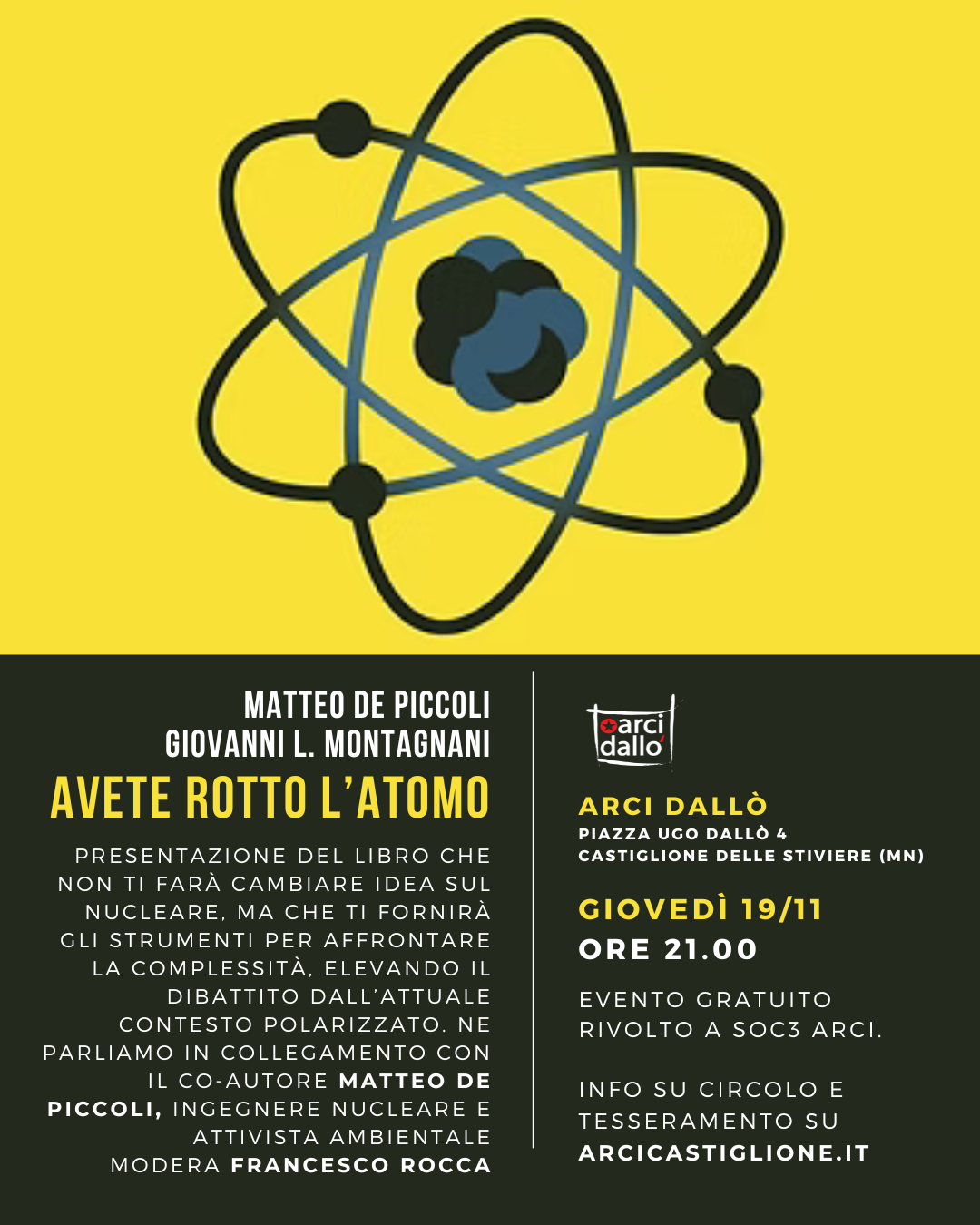 ⚛️ AVETE ROTTO L’ATOMO