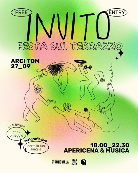 Invito - Festa sul Terrazzo