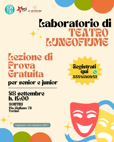 LEZIONE DI PROVA GRATUITA - TEATRO LUNGOFIUME