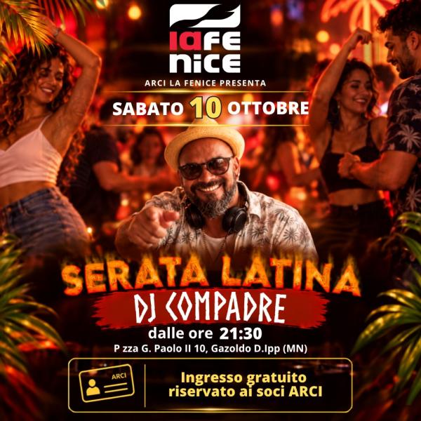 Serata Latina con DJ COMPADRE