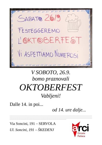 OKTOBERFEST a Servola