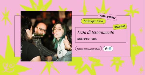 Festa di tesseramento 26-27