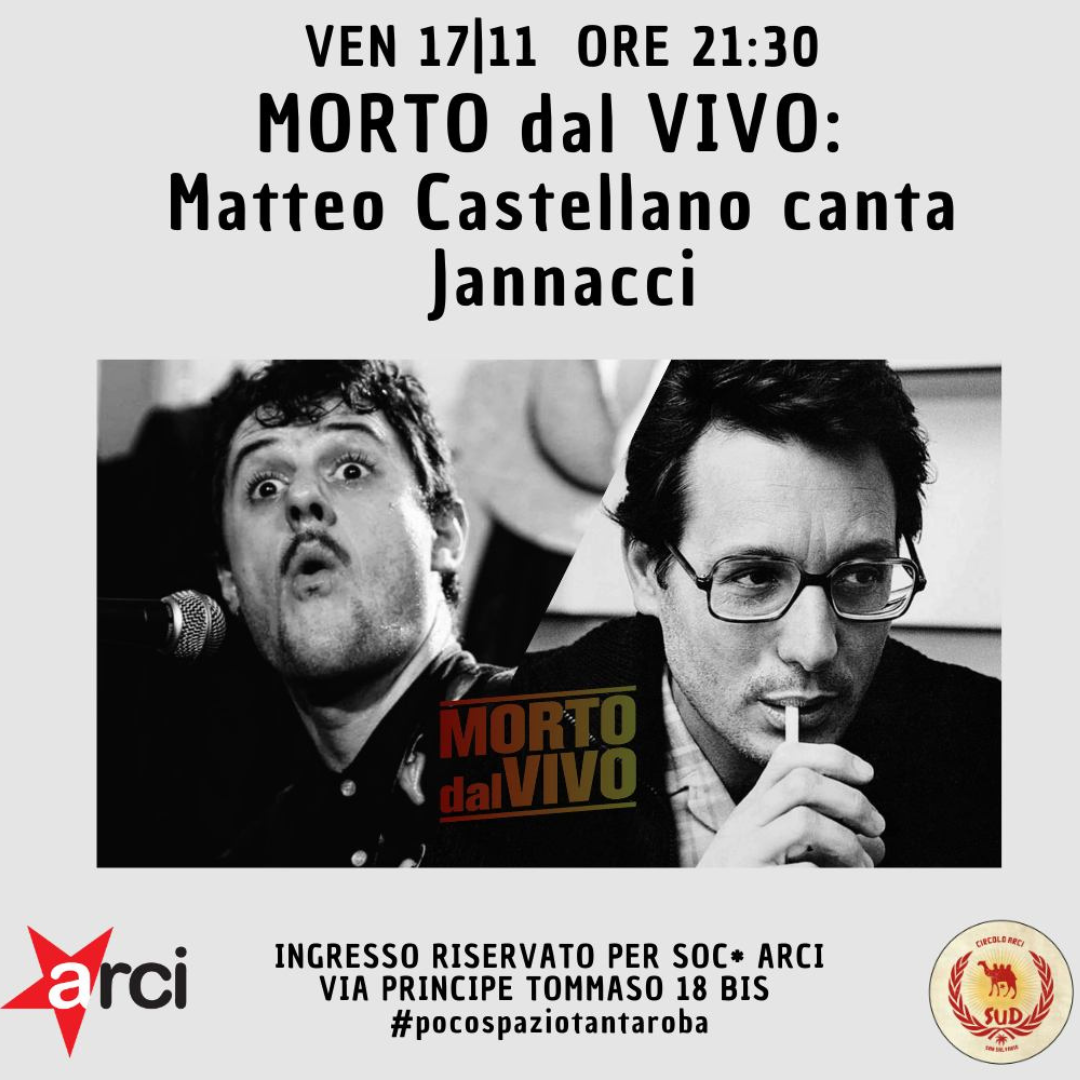 Morto dal vivo: Matteo Castellano canta Jannacci 