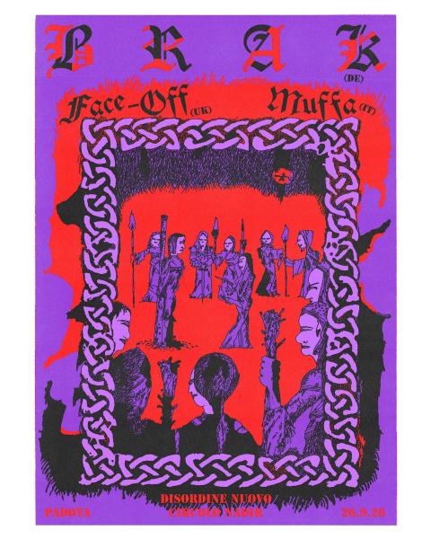 FREE FALL PUNK FEST DAY 2 • Disordine Nuovo: BRAK (DE) + FACE+OFF (UK) + MUFFA