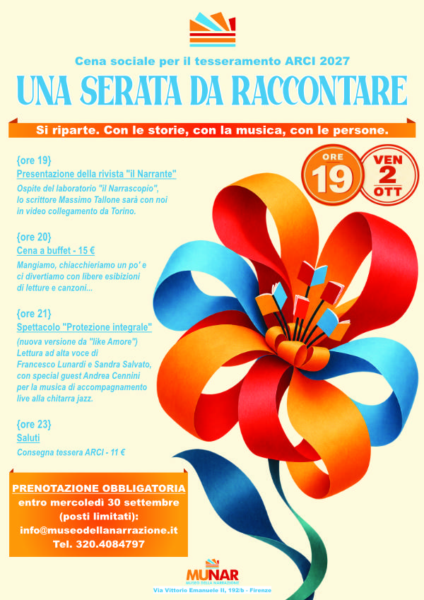 Una serata da raccontare