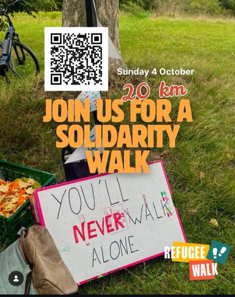 Refugees Walk, in solidarity with ARCI